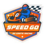 Go-kart track logo